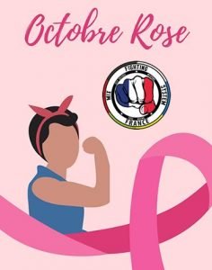 Association Octobre Rose soutenue par la Fédération sportive Mix Fighting System France (MFS-France)