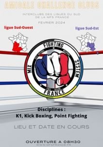 Tournoi clubs multi disciplines k1 kick boxing