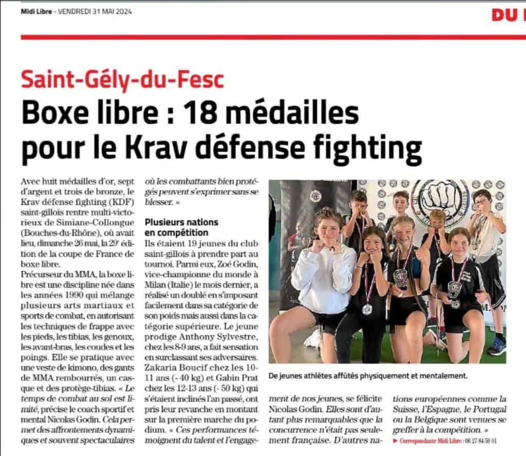 boxe libre coupe de france 2024