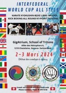 Interfederal world cup all style gigatrium school of tritons MFS-france