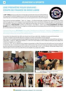 presse coupe de france boxe libre 2024