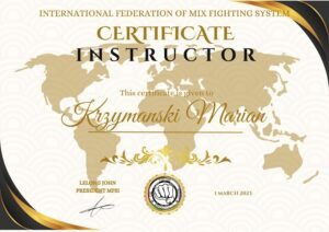 KRZYMANSKY instructeur international federation mix fighting system